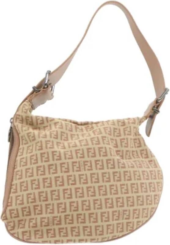 Fendi Vintage Pre owned Canvas fendi bags , Roze, Dames