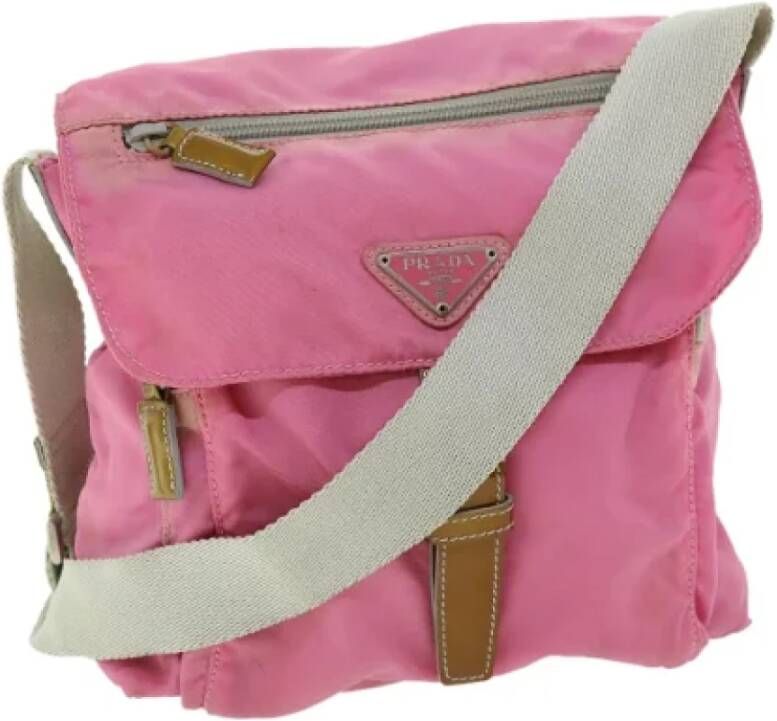 Fendi Vintage Pre owned Canvas fendi bags , Roze, Dames