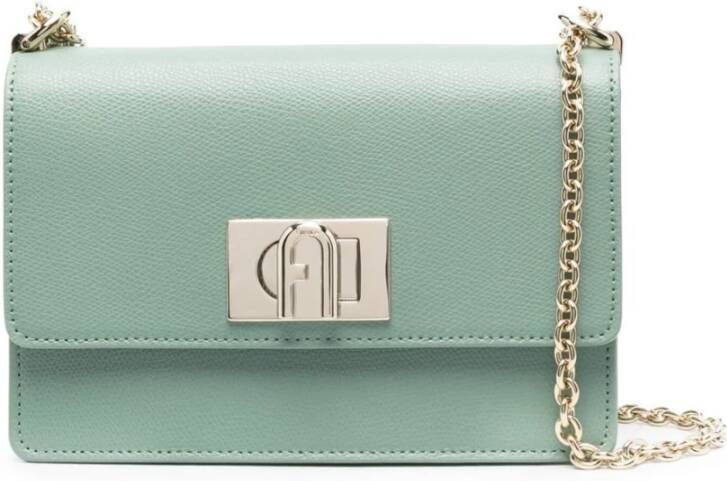 Furla Schoudertassen Groen Dames
