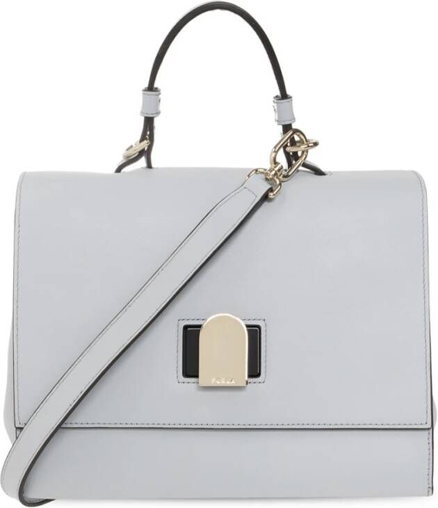 Furla Emma Top Handle Bag S , Blauw, Dames