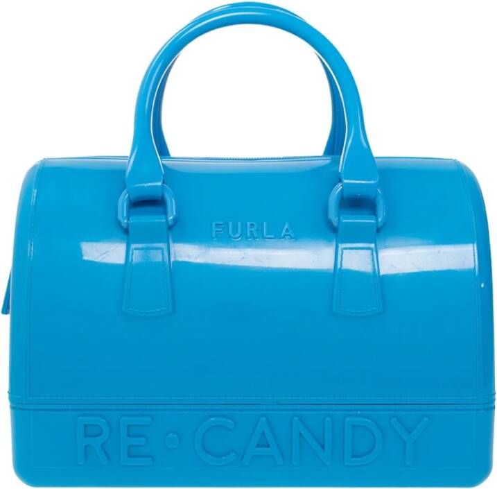 Furla Candy Boston Small bag , Blauw, Dames