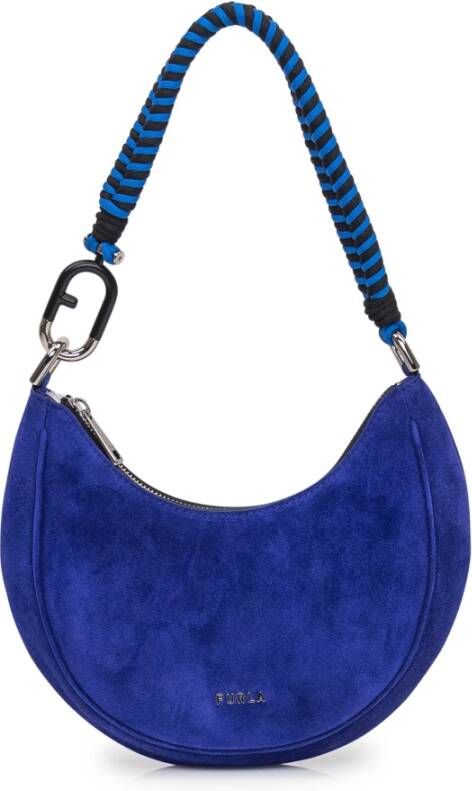 Furla Schoudertassen Blauw Dames