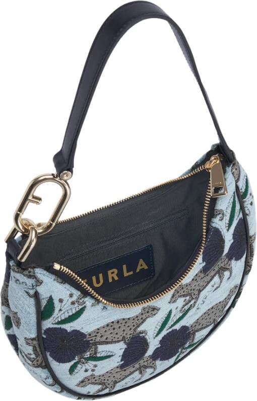 Furla ‘Primavera Small’ Hobo Bag , Blauw, Dames