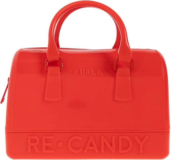 Furla Candy Boston Bag S , Rood, Dames