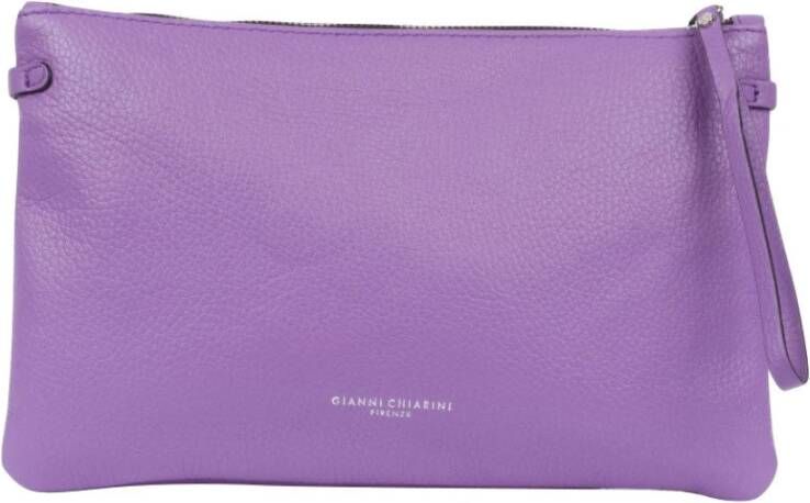 Gianni Chiarini Clutches , Paars, Dames