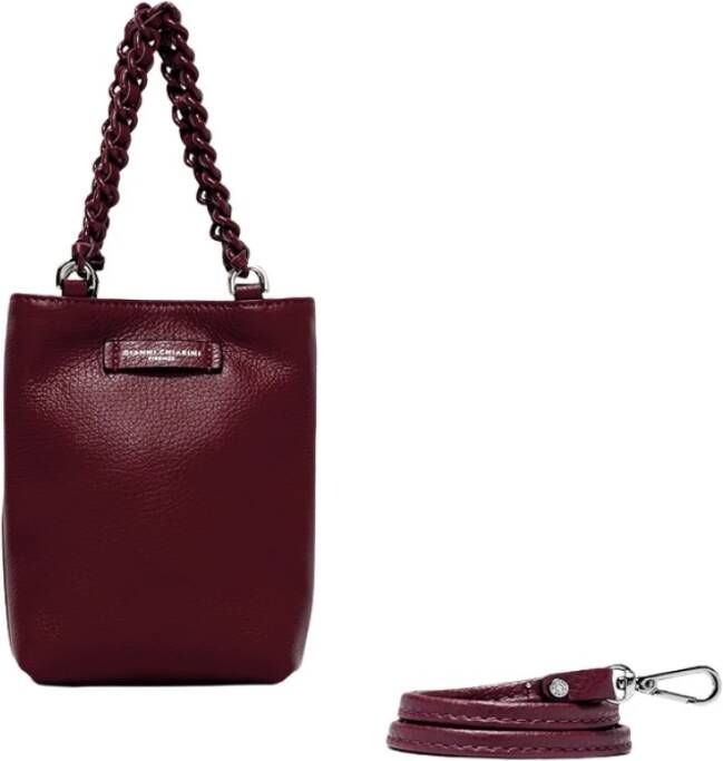 Gianni Chiarini Schoudertassen Rood Dames
