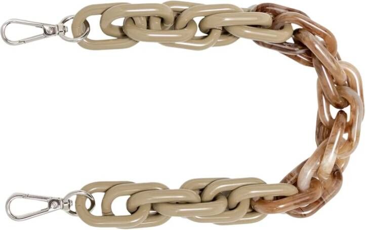 Gianni Chiarini Schouderriem/handvat , Beige, Dames