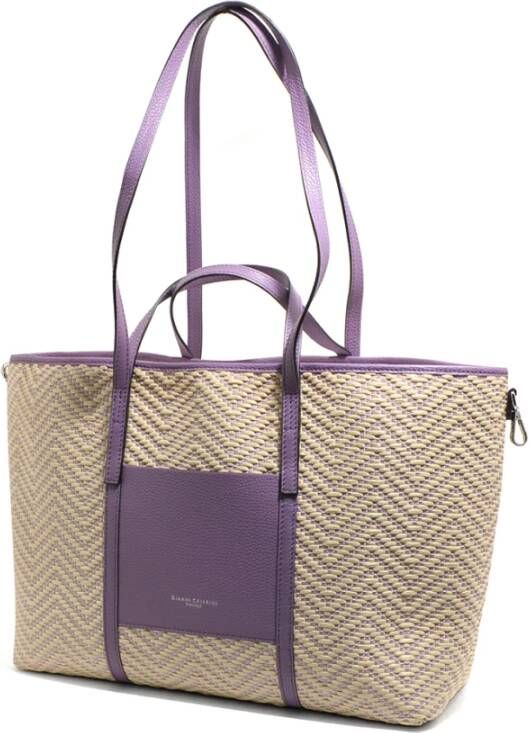 Gianni Chiarini Shoulder Bags , Paars, Dames