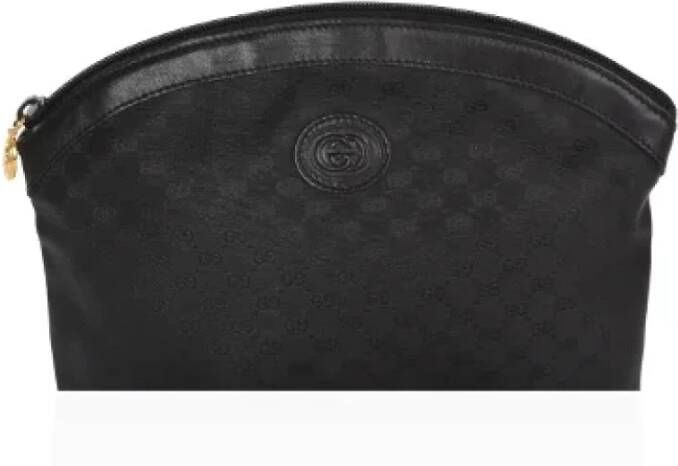 Gucci Vintage Pre owned Canvas handbags , Zwart, Dames