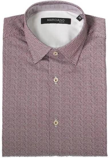 Guess Casual Overhemden Rood Heren