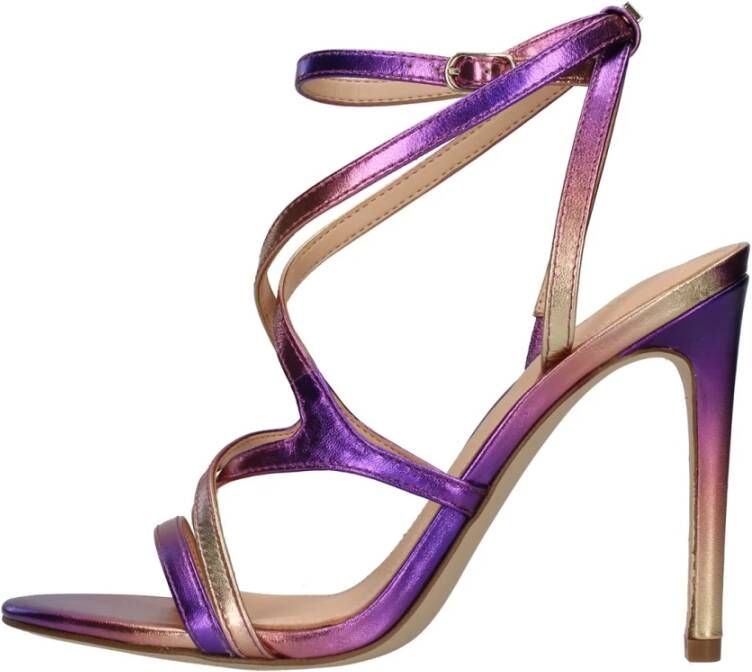 Guess Fennela sandalette met metallic finish