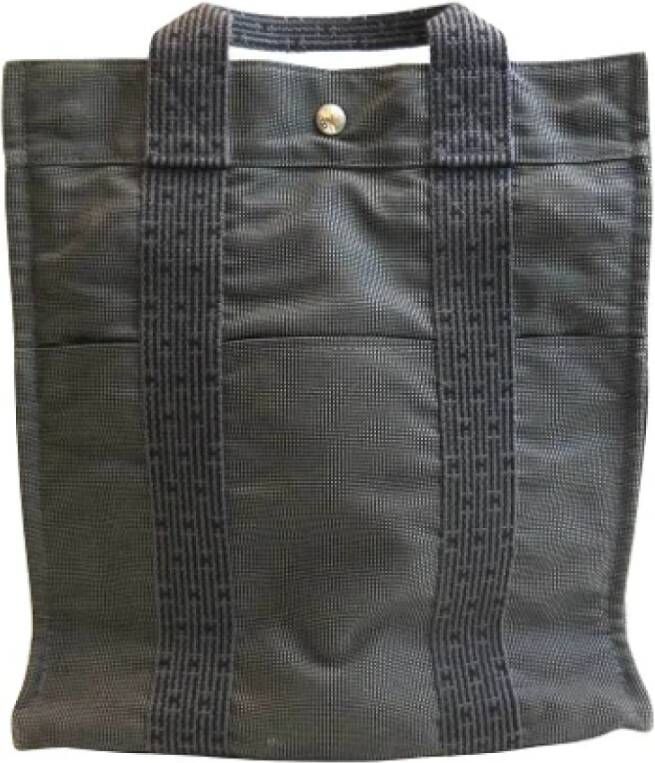 Hermès Vintage Pre owned Canvas backpacks , Grijs, Dames