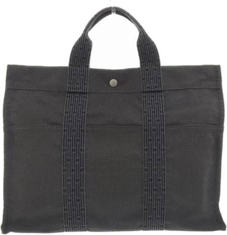Hermès Vintage Pre owned Canvas totes , Grijs, Dames