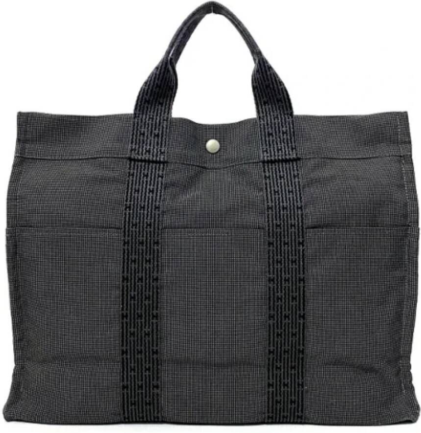 Hermès Vintage Pre owned Canvas totes , Grijs, Dames