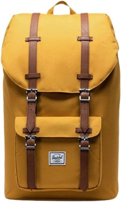 Herschel Backpack Eco Little America , Geel, Unisex