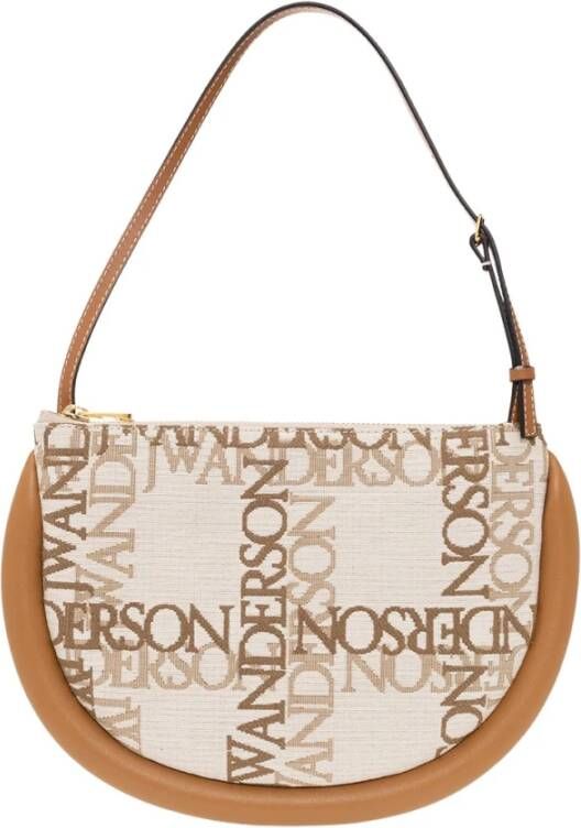 JW Anderson Schoudertassen Beige Dames