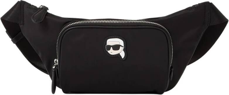 Karl Lagerfeld Bumbag Ikonik 2.0 , Zwart, Heren