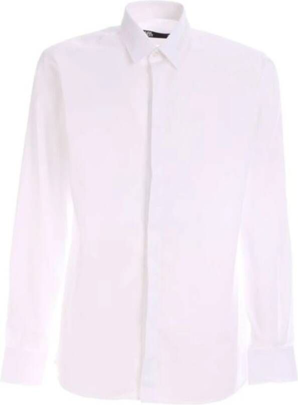 Karl Lagerfeld Zakelijke Overhemden Wit Heren