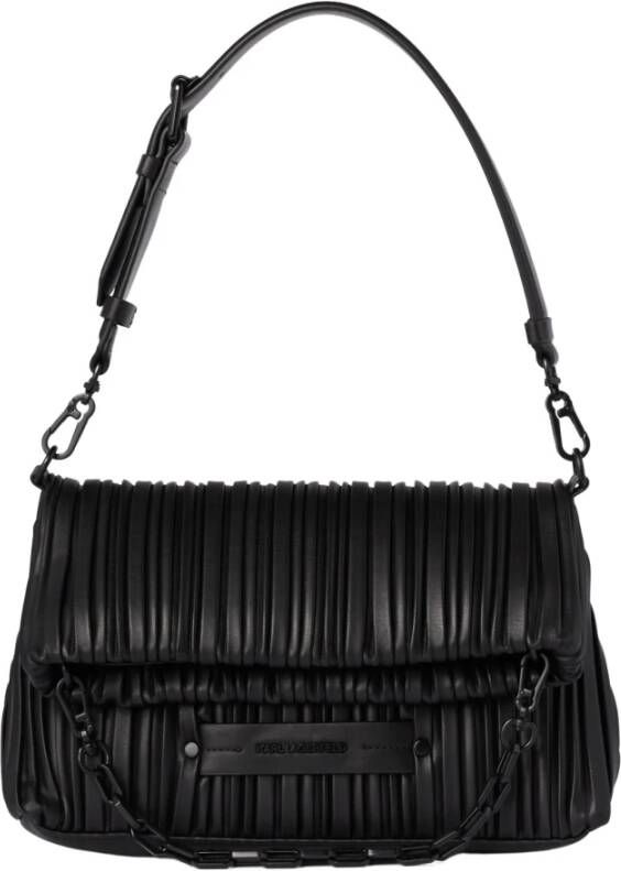 Karl Lagerfeld Kleine Kushion gevouwen draagtas , Zwart, Dames
