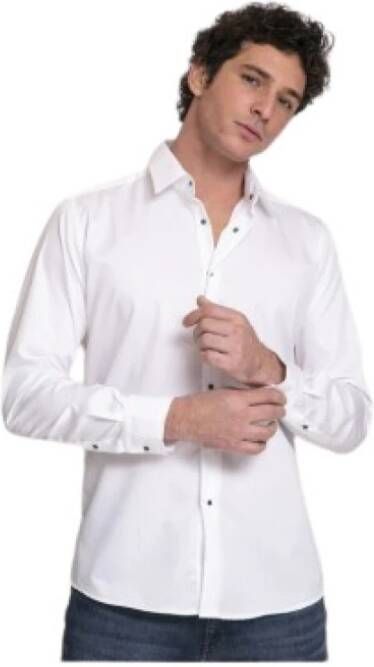 Karl Lagerfeld Zakelijke Overhemden Wit Heren