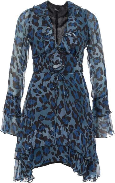 Liu Jo Jurk Cf2088 T3079 22 , Blauw, Dames