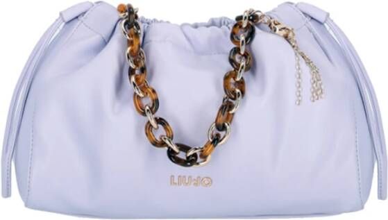 Liu Jo Koppelingszak met kettinghandgreep , Paars, Dames