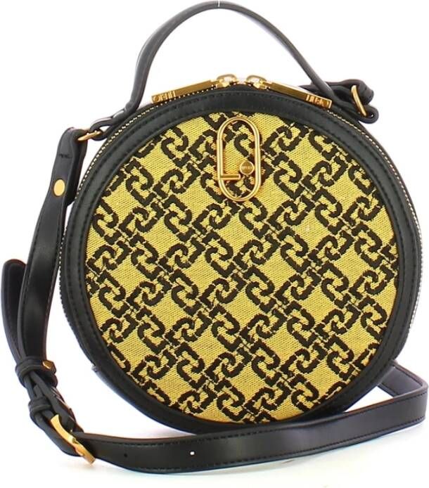 Liu Jo Logata ronde schoudertas , Geel, Dames