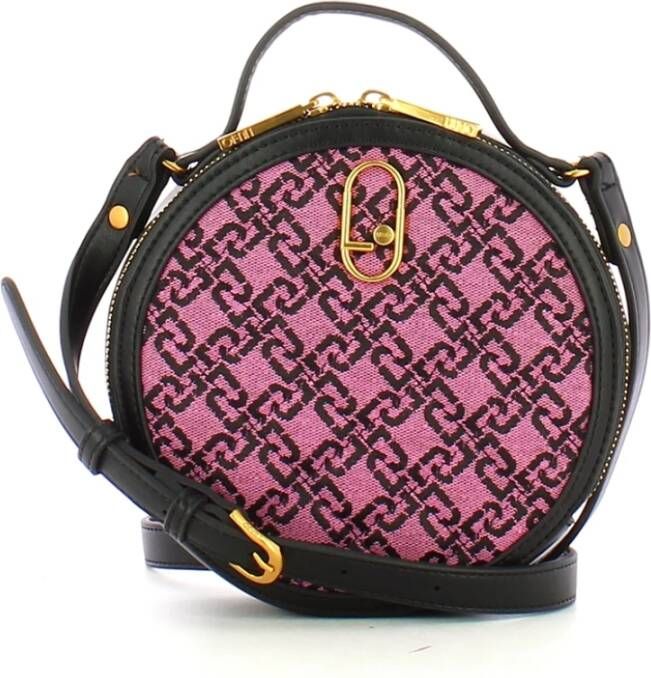 Liu Jo Logata ronde schoudertas , Roze, Dames