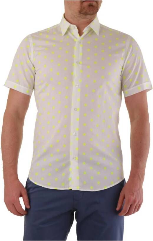 Liu Jo Korte mouwen Overhemden Geel Heren