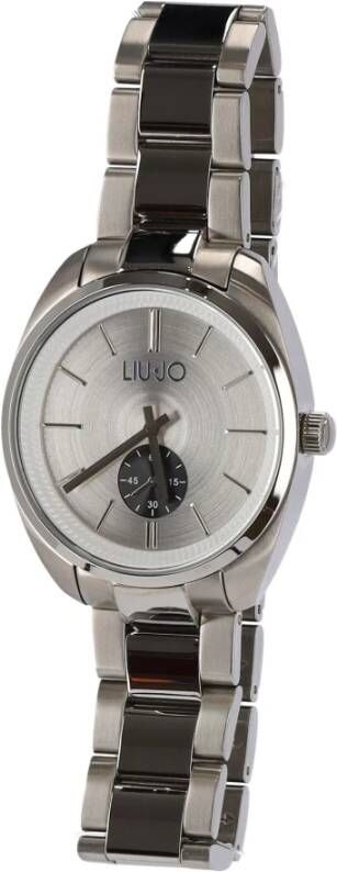 Liu Jo Quartz Watch gepolijste mannen tlj1543 argto , Grijs, Heren