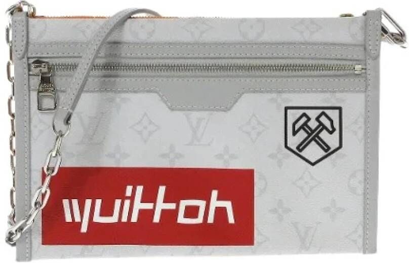 Pre eigendom canvas Louis Vuitton Bags , Grijs, Dames