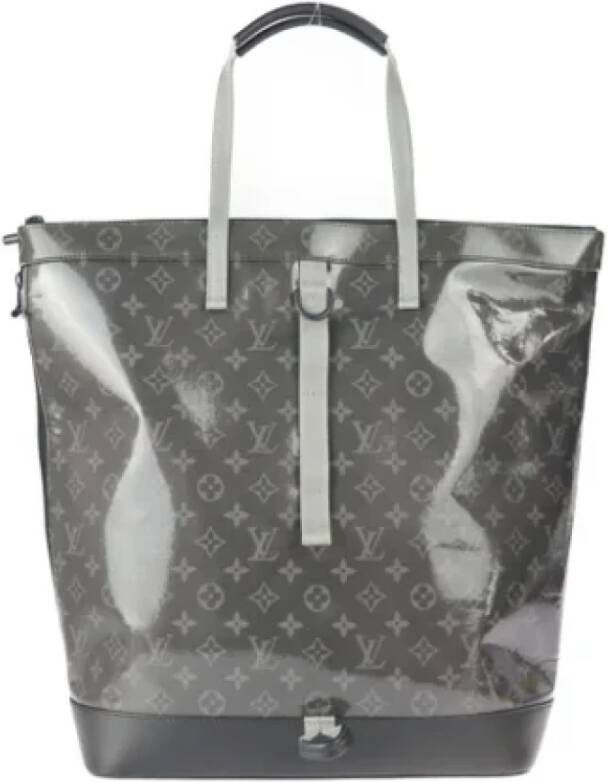 Louis Vuitton Vintage Pre owned Canvas backpacks , Grijs, Dames
