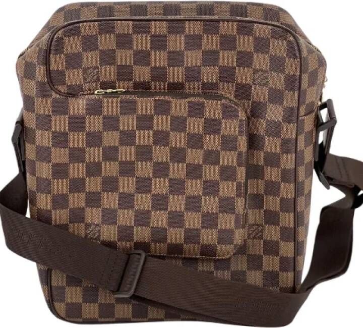 Louis Vuitton Vintage Pre owned Canvas handbags , Bruin, Unisex