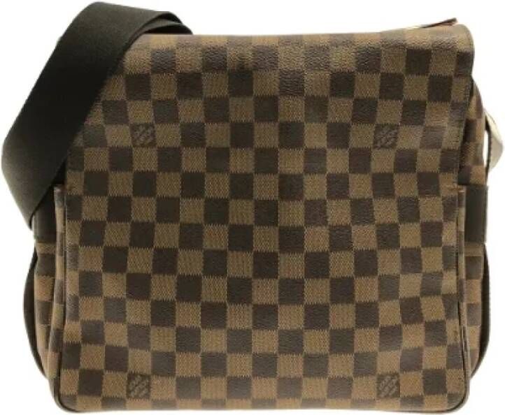 Pre owned Canvas louis vuitton bags , Bruin, Dames