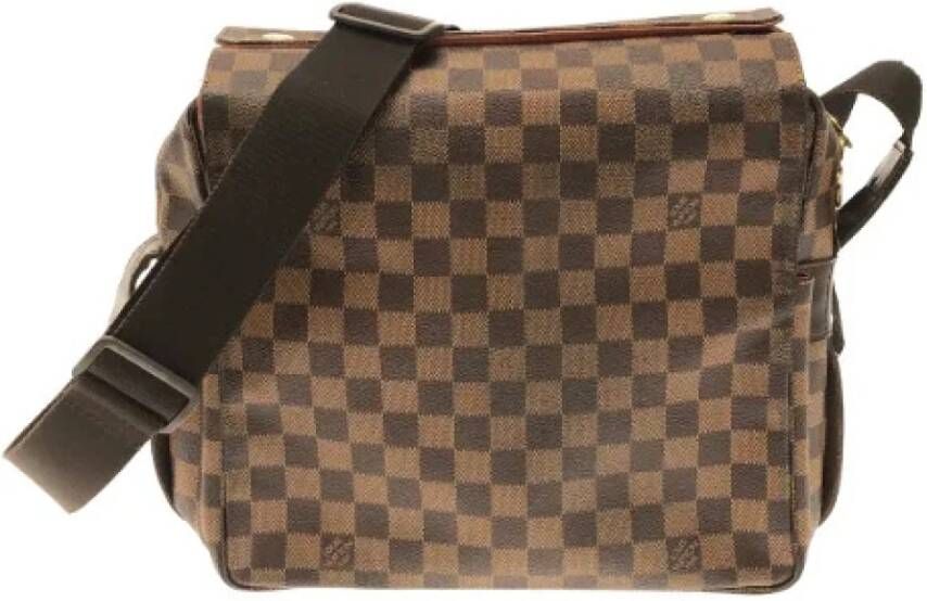 Pre owned Polyester louis vuitton bags , Bruin, Unisex