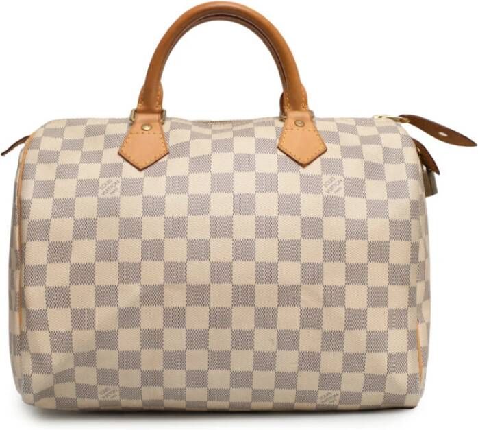 Louis Vuitton Vintage Voldoende handtassen , Grijs, Dames