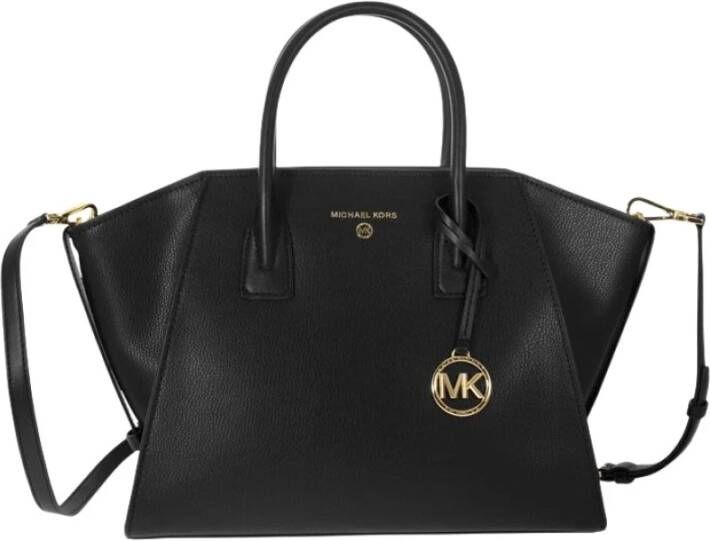 Michael Kors Avril grote handtas , Zwart, Heren