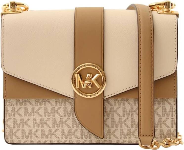 Michael Kors Greenwich Conv Crossbody vanilla multi Damestas