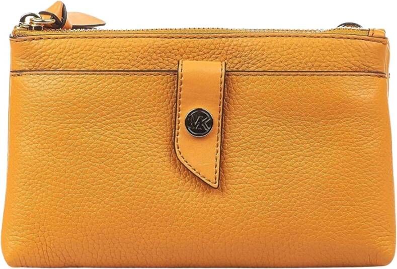 Michael Kors Schoudertassen Geel Dames