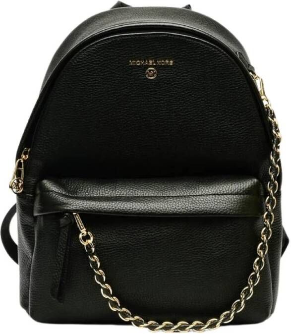 Michael Kors Lederen rugzak , Zwart, Dames