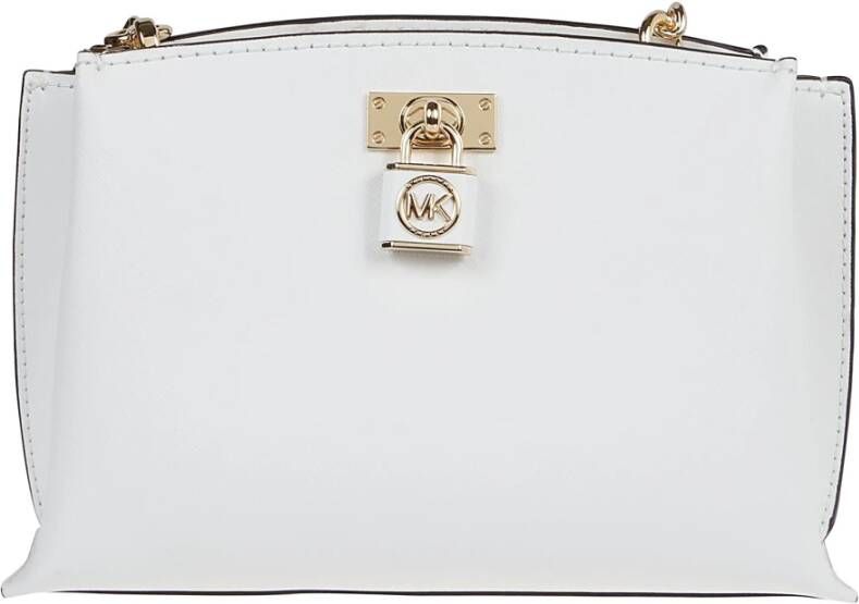 Michael Kors Medium Ruby Messenger BAG , Wit, Dames