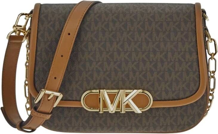 Michael Kors Medium schoudertas , Bruin, Dames
