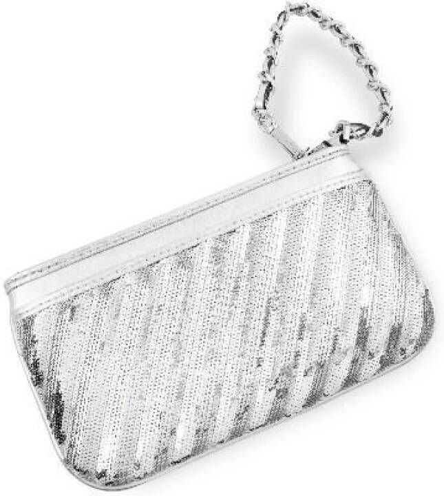 Michael Korrs Pocket Jetset Travel MD kettingpols Vallets , Grijs, Dames