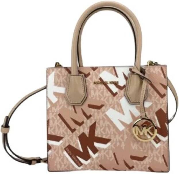 Voldoende lederen handtassen Michael Kors Pre owned, Roze, Dames