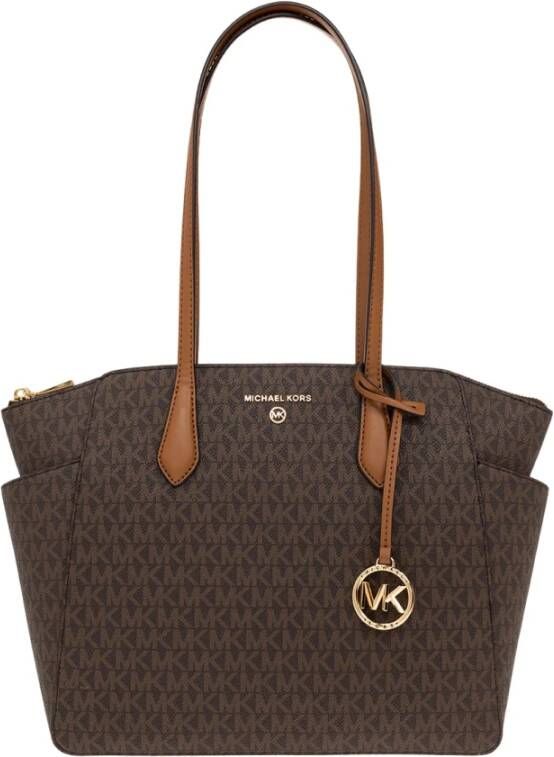 Michael Kors Schoudertassen Bruin Dames