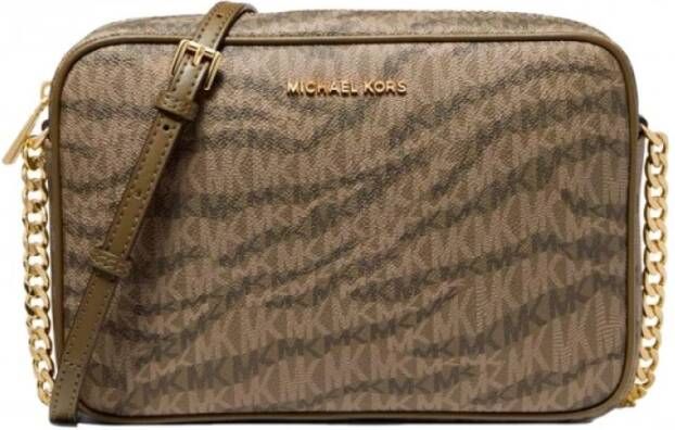 Michael Kors Schoudertassen Groen Dames