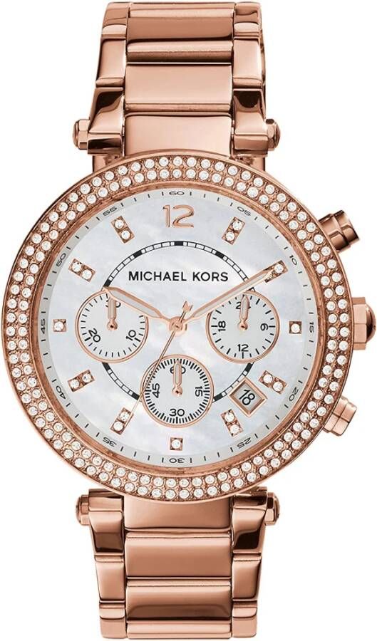 Michael Kors Horloges Parker MK5491 Ros&#233, goudkleurig