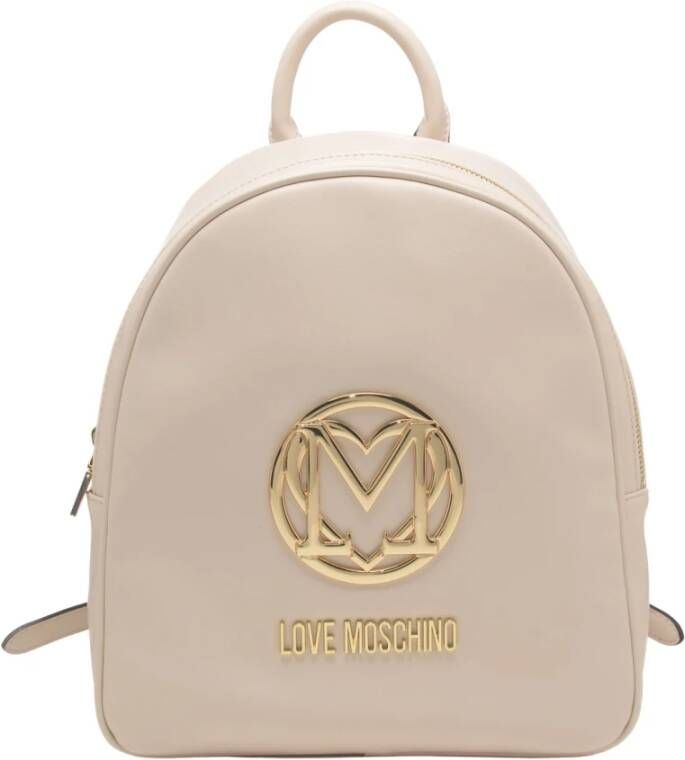 Moschino Rugzakken Beige Dames
