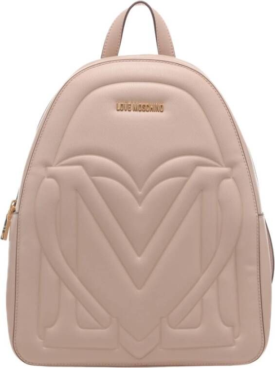 Moschino Rugzakken Beige Dames