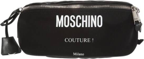 Moschino Bæltetaske , Zwart, Heren